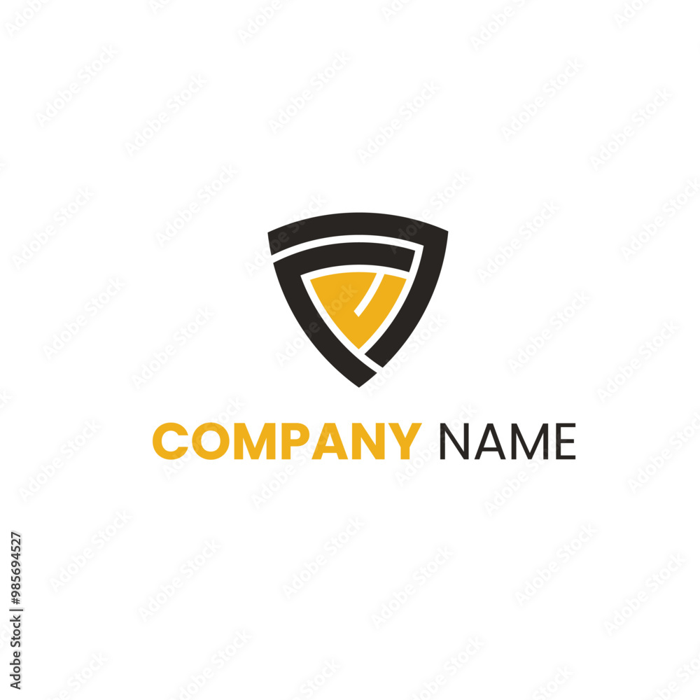 Dynamic Shield Logo Design Dynamic Shield Logo Design