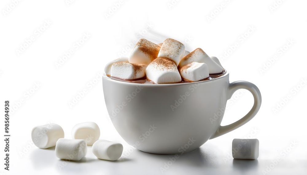 Hot Chocolate with Marshmallows Hot Chocolate with Marshmallows