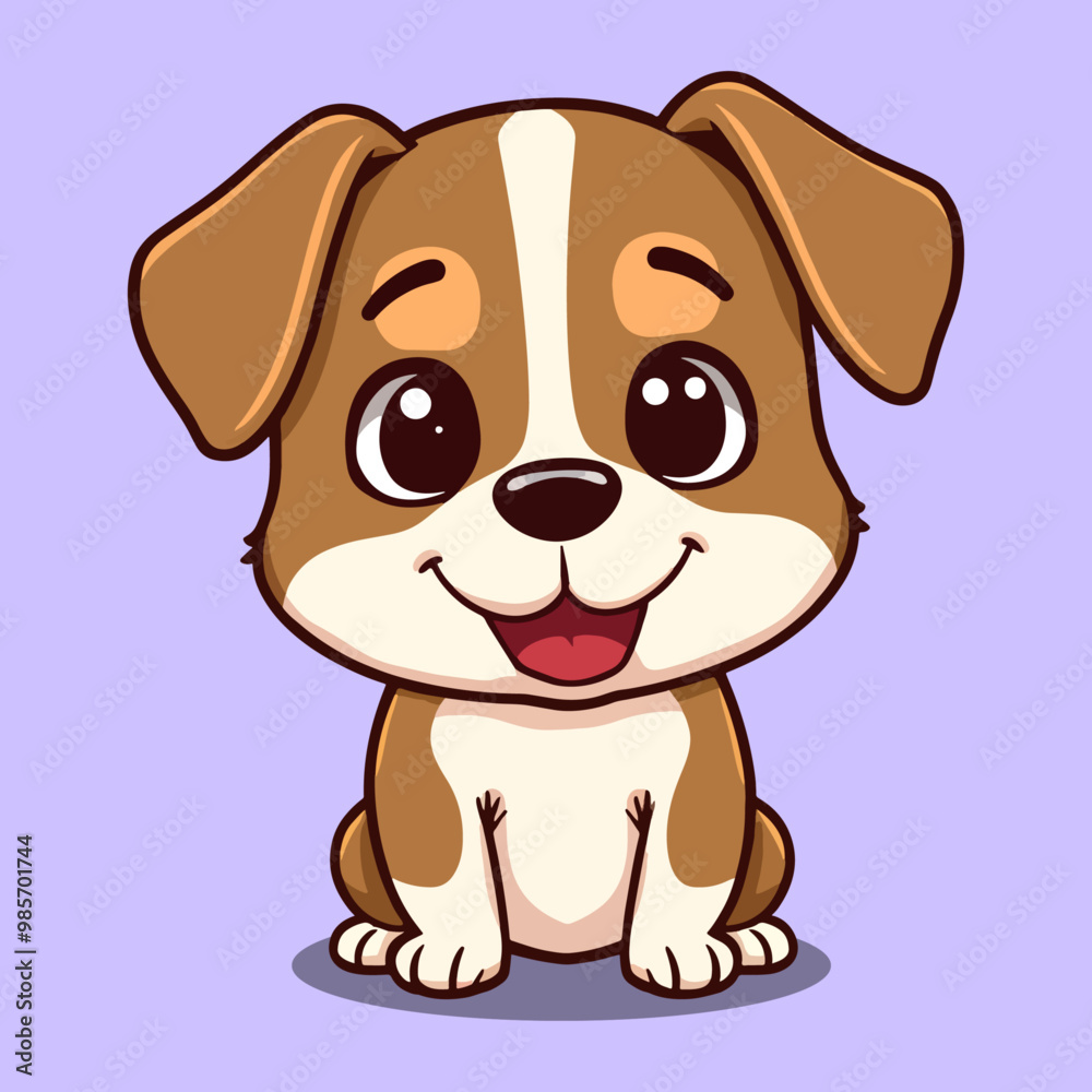 Adorable Cute Dog Illustration in Flat Cartoon Style Vector PNG Transparent Nursery Cutout Clipart Digital Planner Sticker Adorable Cute Dog Illustration in Flat Cartoon Style Vector PNG Transparent Nursery Cutout Clipart Digital Planner Sticker