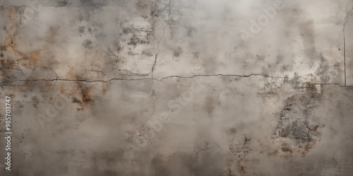 Cracked Concrete Wall Texture Grunge Background