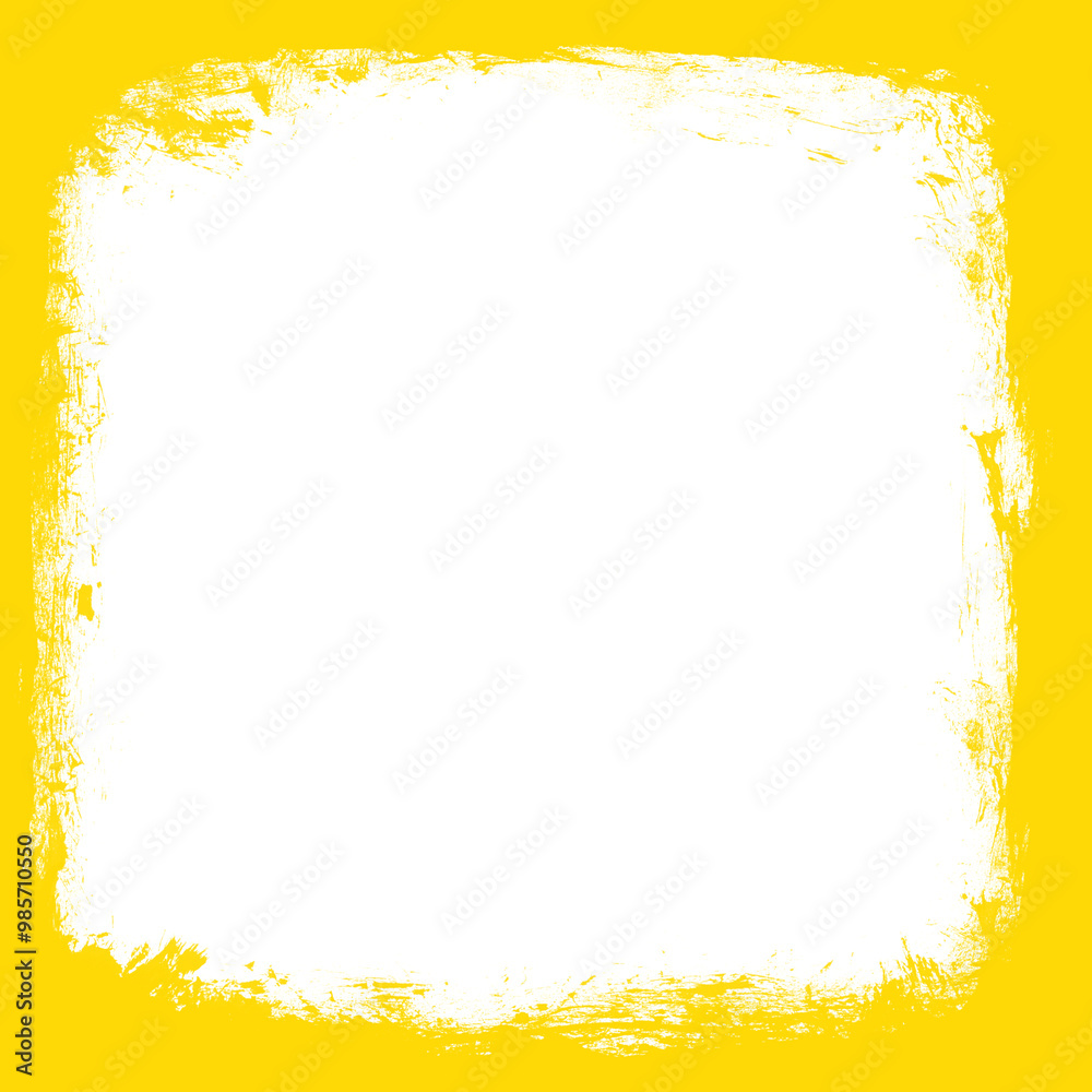 Distressed Grunge Frame with Bold Paint Brushwork Distressed Grunge Frame with Bold Paint Brushwork