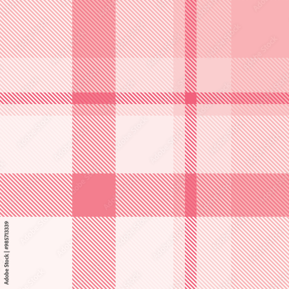 Pink tartan plaid fabric seamless pattern of check background tartan with a textile fabric plaid texture. Tartan Scotland seamless plaid pattern vector. Retro background fabric. Pink tartan plaid fabric seamless pattern of check background tartan with a textile fabric plaid texture. Tartan Scotland seamless plaid pattern vector. Retro background fabric.