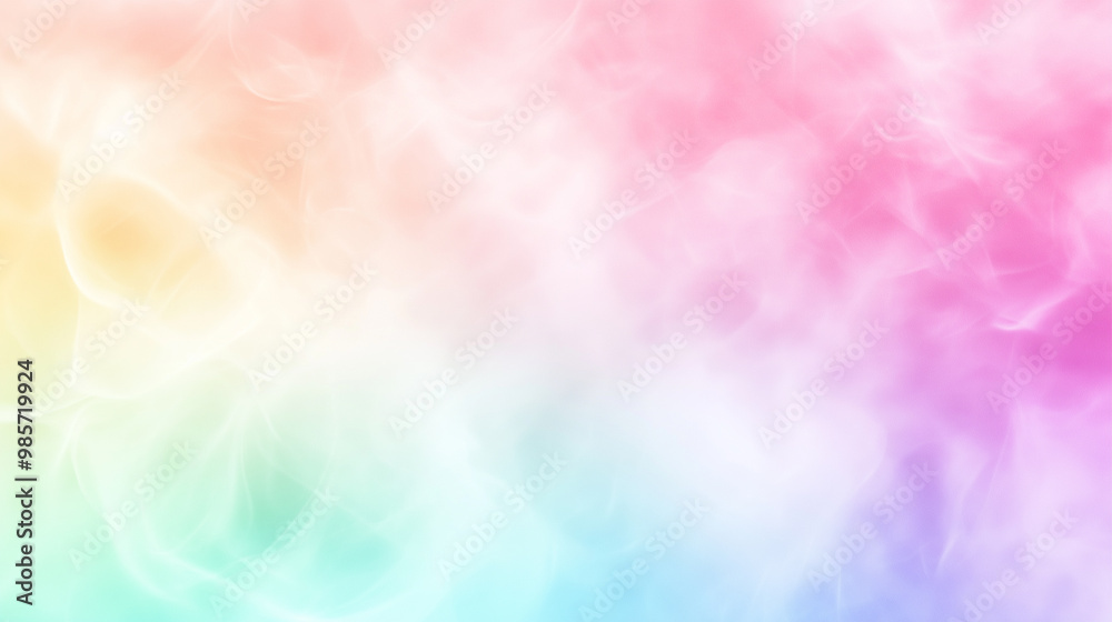 A colorful background with a rainbow and smoke. The background is very colorful and the smoke is in the middle A colorful background with a rainbow and smoke. The background is very colorful and the smoke is in the middle
