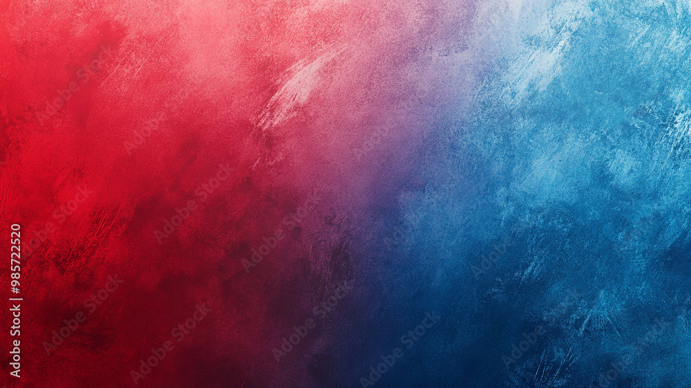 Fototapeta premium red and blue gradient background with textured finish creates dynamic visual experience. interplay of colors evokes sense of energy and depth