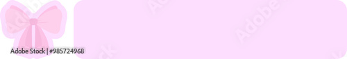 Cute Ribbon Listing Bow Point Text Box