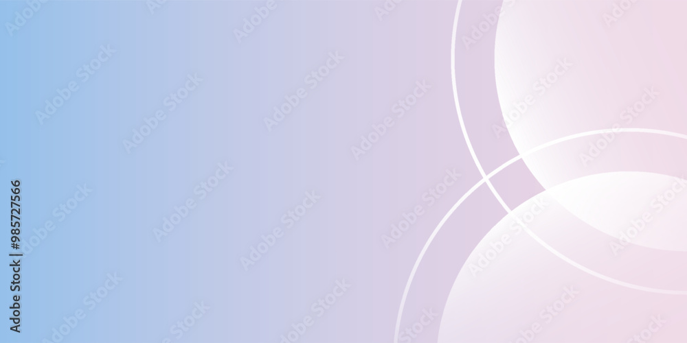 Abstract circle lines on light blue background pink and blue modern simple Abstract circle lines on light blue background pink and blue modern simple