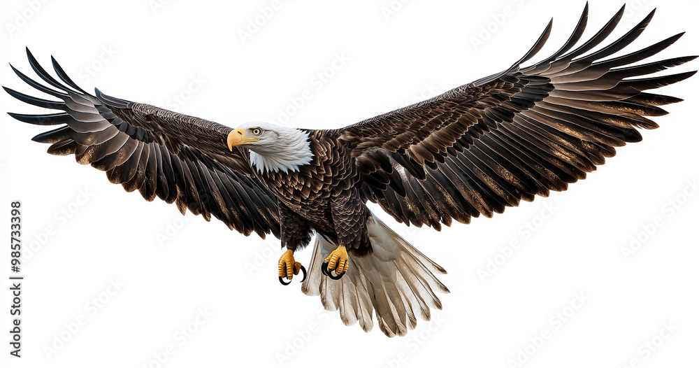 american bald eagle in flight american bald eagle in flight