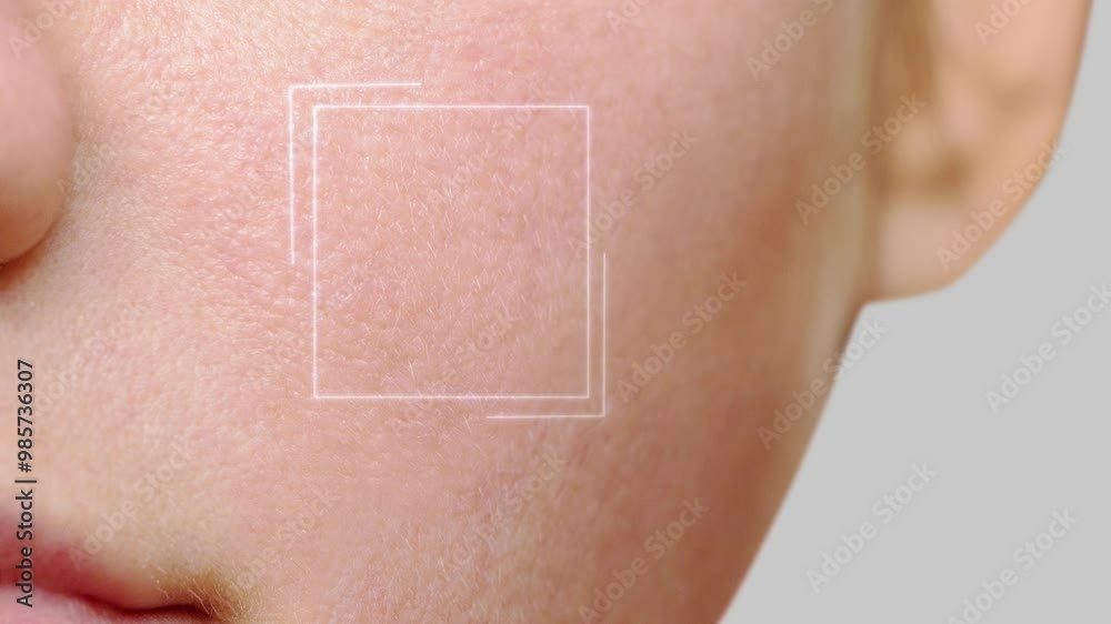 Serum drops for beauty and facial care and removal of wrinkles, acne, blemishes, 3D rendering.