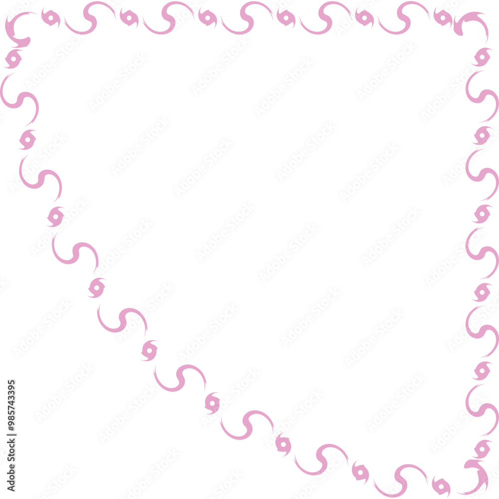 Aesthetic Abstract Decorative Geometric Shape Frame Aesthetic Abstract Decorative Geometric Shape Frame