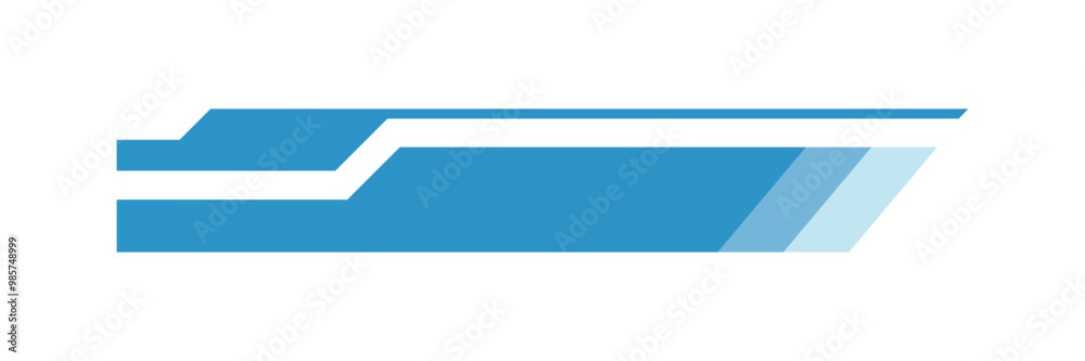 Futuristic lower third interface illustration. Video overlay element. Futuristic lower third interface illustration. Video overlay element.