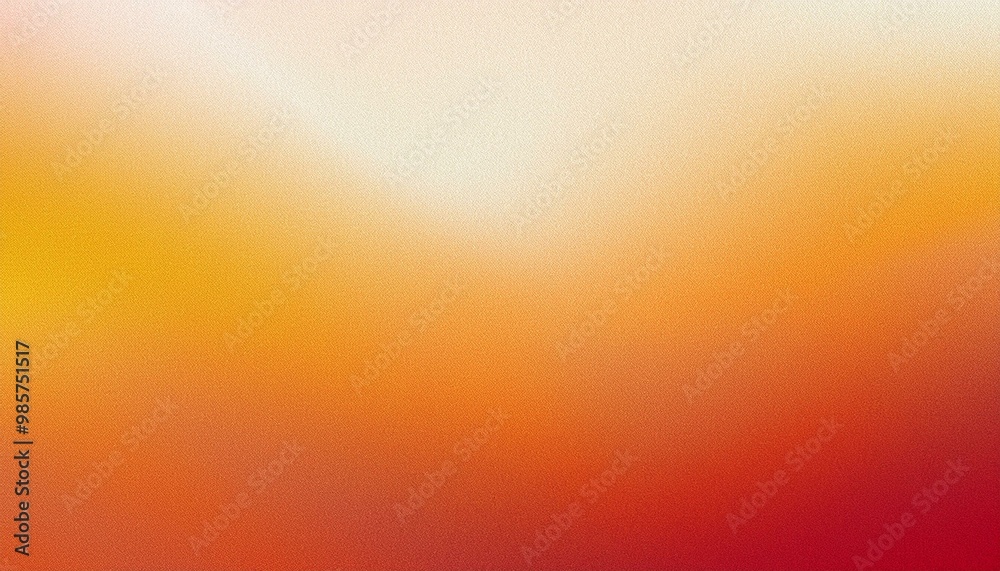 Abstract grainy gradient background in white, gold, red and orange for summer poster. Abstract grainy gradient background in white, gold, red and orange for summer poster.