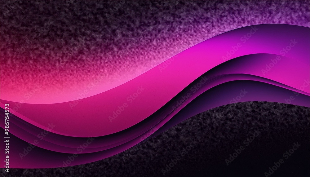 Vibrant abstract grainy background black, purple, pink wave with dark noise texture. Vibrant abstract grainy background black, purple, pink wave with dark noise texture.