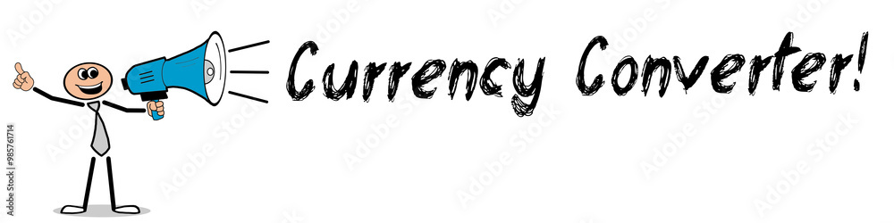 Obraz premium Currency Converter!