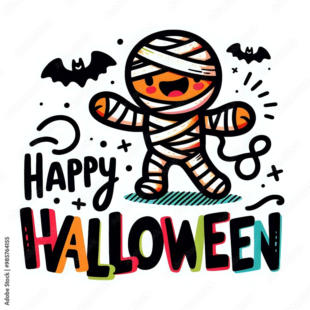Cheerful Celebrating Halloween Cheerful Celebrating Halloween