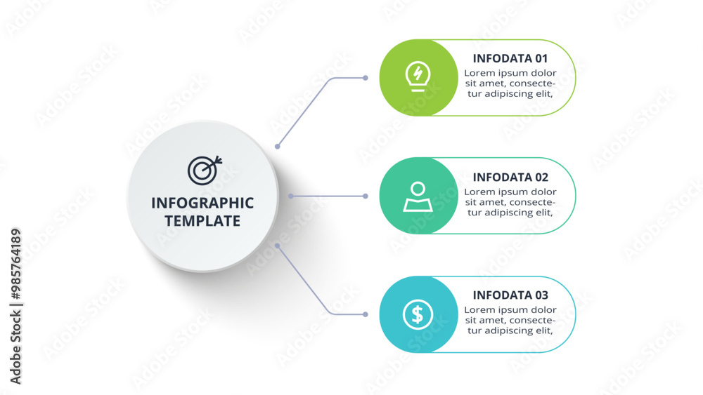 Creative concept for infographic with 3 steps, options, parts or processes. Business data visualization. Creative concept for infographic with 3 steps, options, parts or processes. Business data visualization.