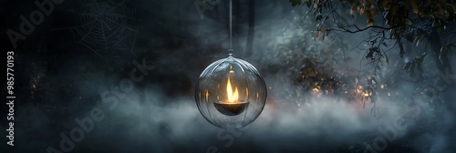 Wallpaper Mural A Dangerous and Alluring Orb of Flame, Luring the Viewer into a Forbidden World. 危険で魅力的な炎の球体、見る者を禁断の世界へと誘う.Generative AI Torontodigital.ca