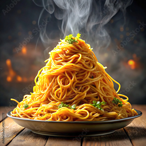 spaghetti with saucepasta, spaghetti, food, meal, noodles, italian, dinner, plate, sauce, lunch, cuisine, dish, tomato, healthy, white, gourmet, chicken, red, cooked, restaurant, delicious, vegetable, photo