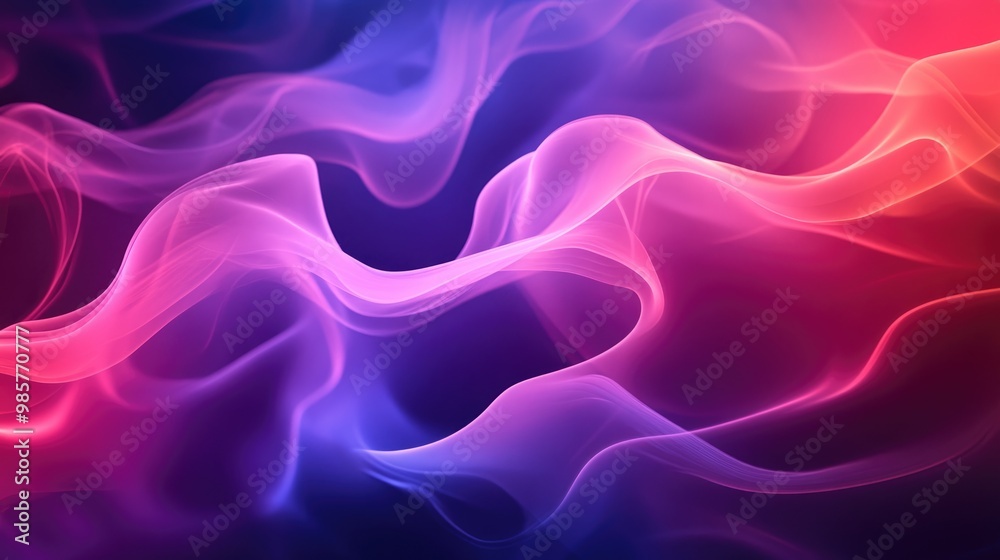 Aromatic Smoke Abstract Background Aromatic Smoke Abstract Background