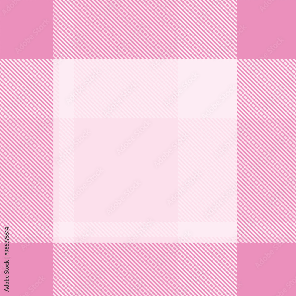 Pink tartan plaid fabric seamless pattern of check background tartan with a textile fabric plaid texture. Tartan Scotland seamless plaid pattern vector. Retro background fabric. Pink tartan plaid fabric seamless pattern of check background tartan with a textile fabric plaid texture. Tartan Scotland seamless plaid pattern vector. Retro background fabric.