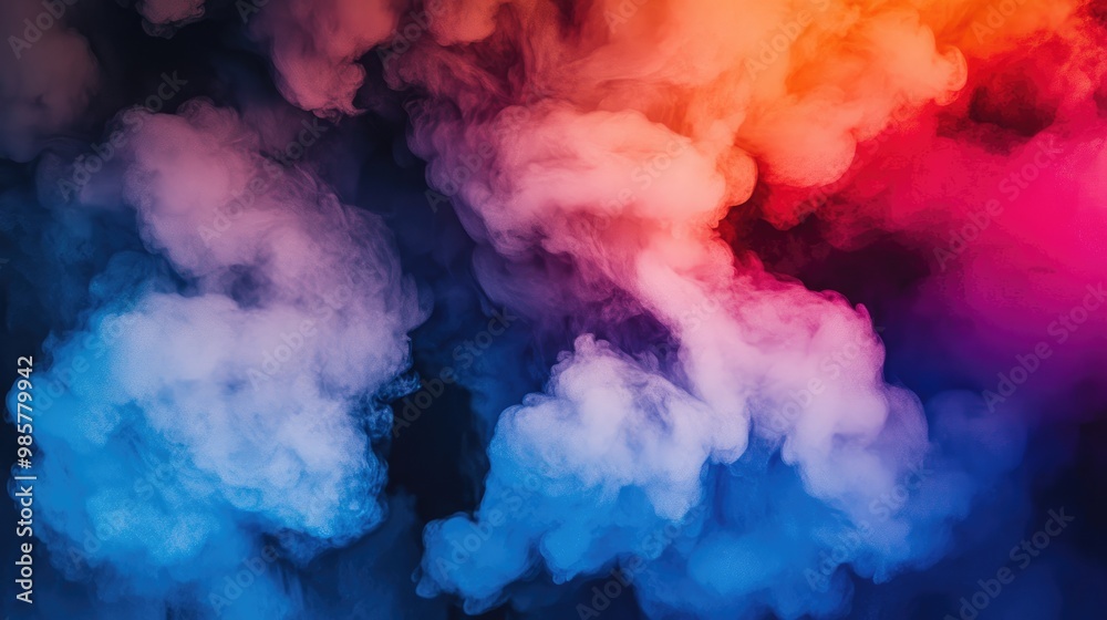 Dramatic smoke explosion for creative backgrounds Dramatic smoke explosion for creative backgrounds