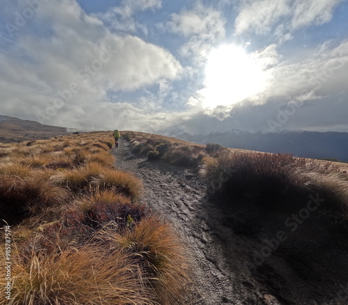 Luxmore Hut in Fiordland National Park photo