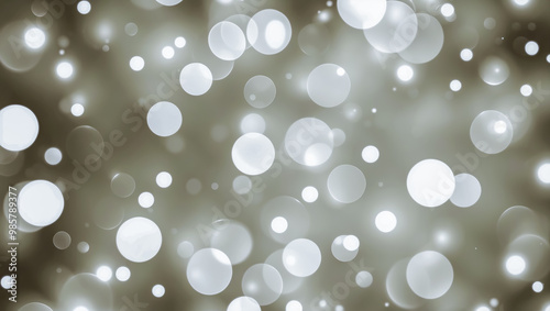 Beautiful glowing bokeh abstract for background.
