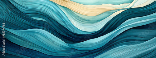 Obraz na płótnie Gorgeous blue abstract background art paint pattern texture. Abstract design luxury wallpaper modern paper painting flow of lines and splashes. w salonie
