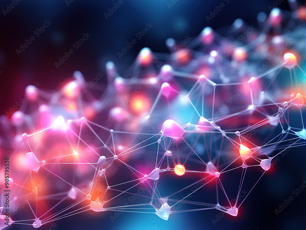 Attractive Vibrant Neon Geometry Attractive Vibrant Neon Geometry