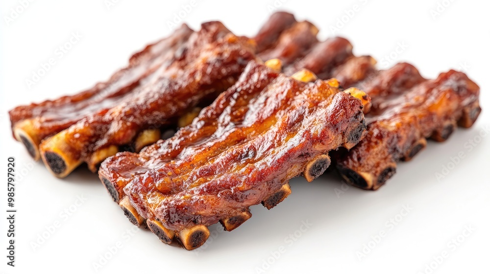 grilled pork ribs