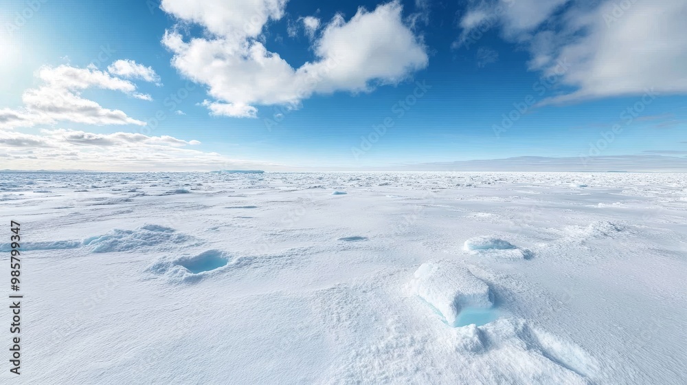 Antarctic frozen plains, extreme cold, vast ice. Antarctic frozen plains, extreme cold, vast ice.