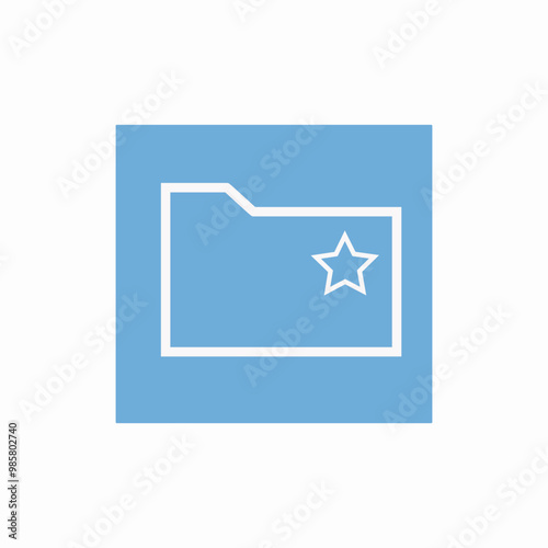 icon vector sign folder main