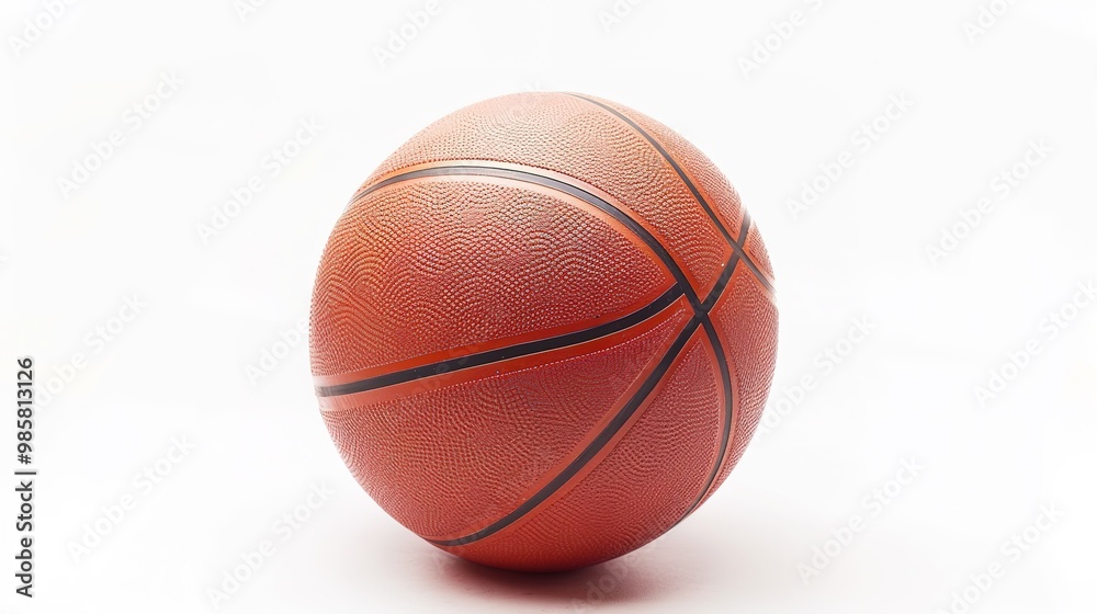 A single sports item is placed on a clean and pure white background. The sports item has a distinct design with its unique shape and color. It might be a ball, a racket, or some other equipment. There A single sports item is placed on a clean and pure white background. The sports item has a distinct design with its unique shape and color. It might be a ball, a racket, or some other equipment. There