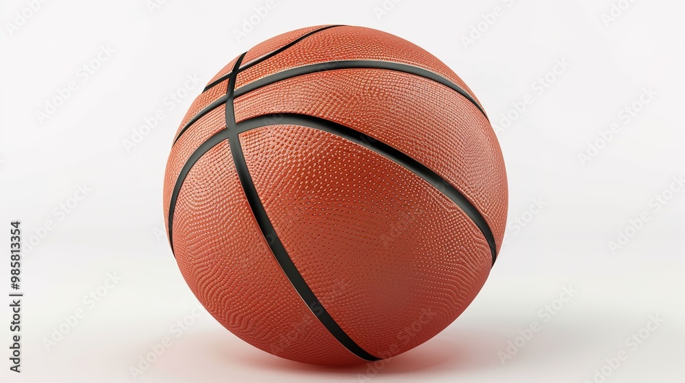 A single sports item is placed on a clean and pure white background. The sports item has a distinct design with its unique shape and color. It might be a ball, a racket, or some other equipment. There