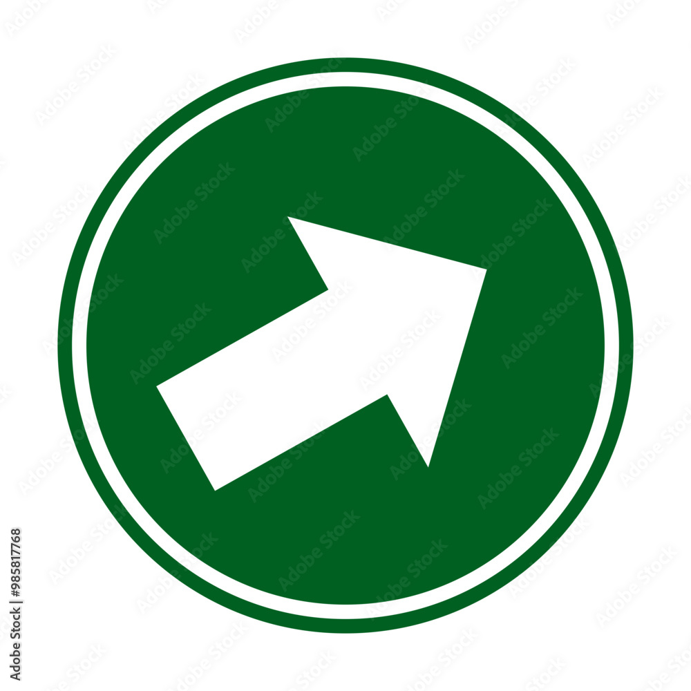 Green Icon for Roads and Directions | Way Direction Arrow Sign | Decision Icon | Way Multi Direction Road Sign Green Icon for Roads and Directions | Way Direction Arrow Sign | Decision Icon | Way Multi Direction Road Sign