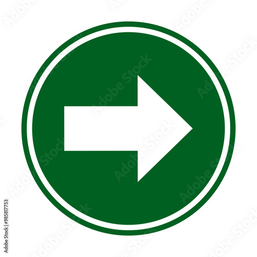 Free Download Green Icon for Roads and Directions | Way Direction Arrow Sign | Decision Icon | Way Multi Direction Road Sign - GFXLoad