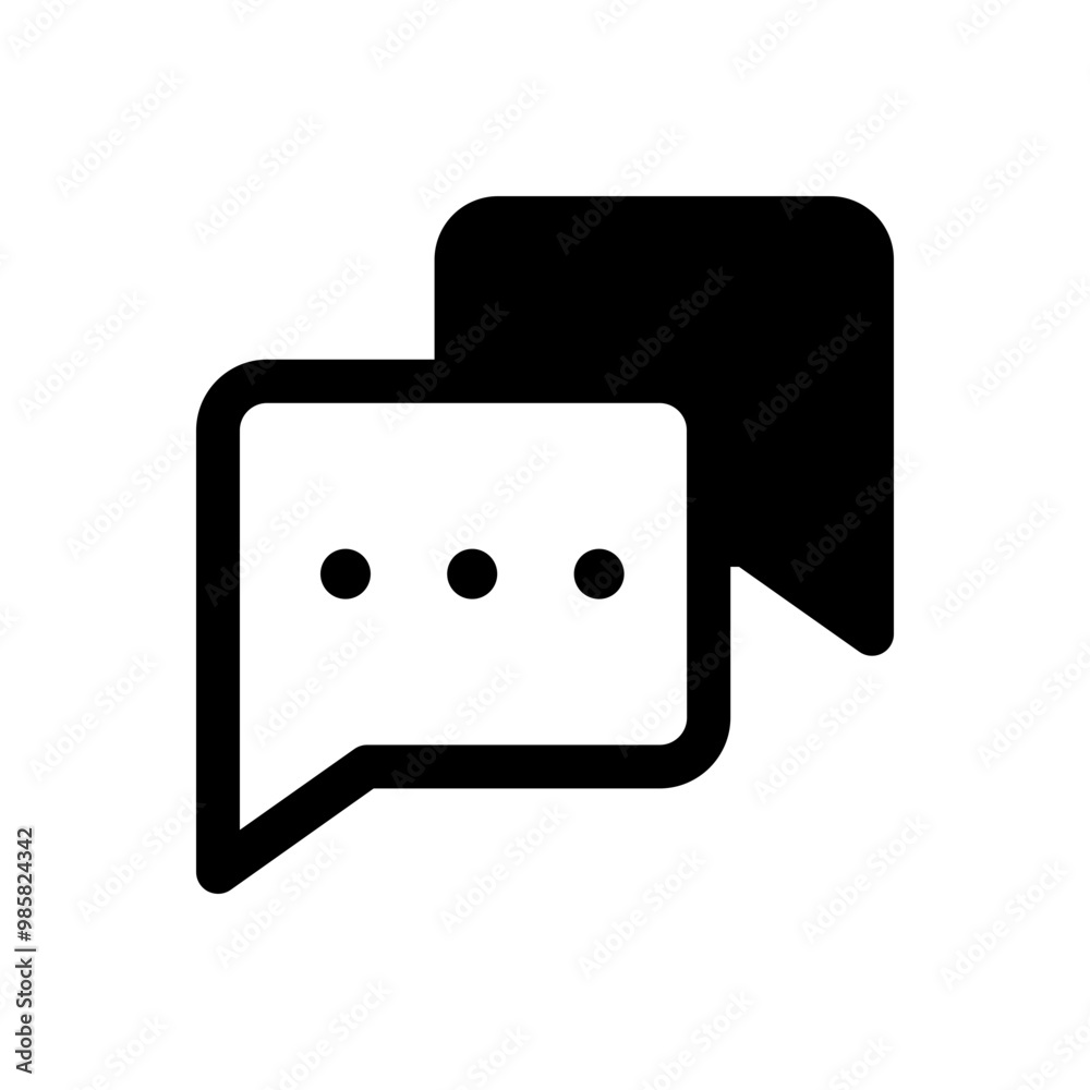 comment icon speech bubble symbol Chat message icon comment icon speech bubble symbol Chat message icon