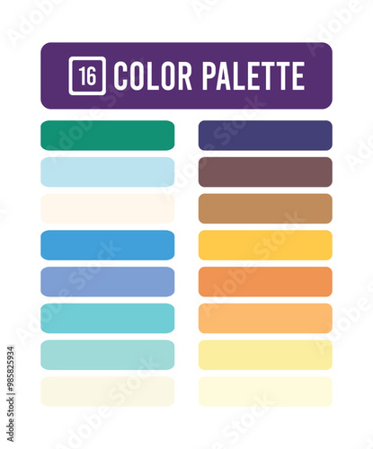 modern color palette