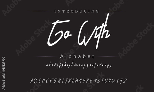 Modern Calligraphy Font for Signature Style