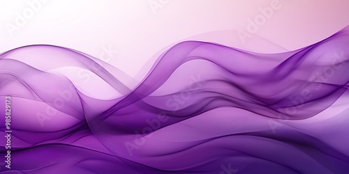 Abstract purple and pink wavy background.