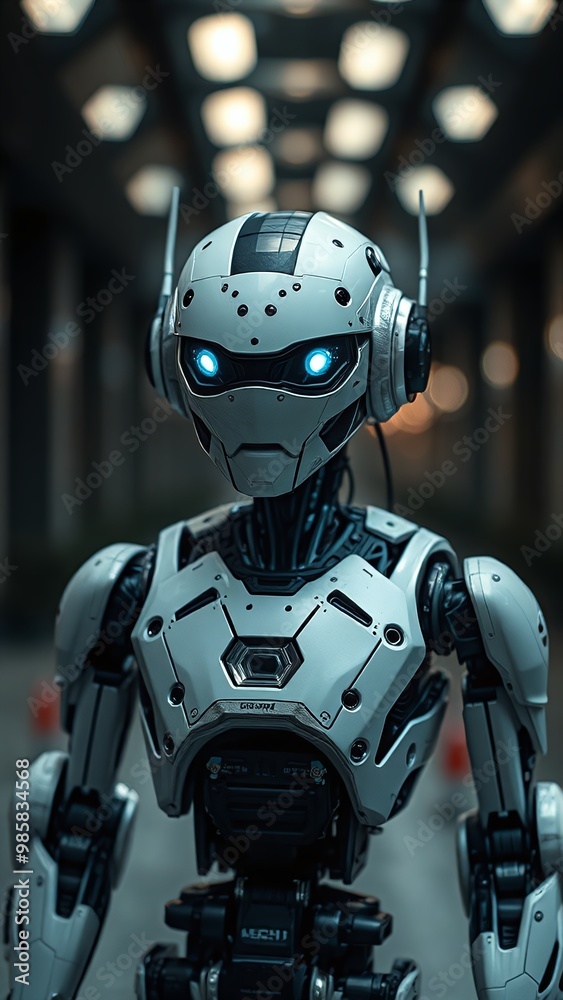 Almost Normal looking scene featuring the future of the workforce. Various photo-realistic scenes depicting AI workers and teachers. Almost Normal looking scene featuring the future of the workforce. Various photo-realistic scenes depicting AI workers and teachers.