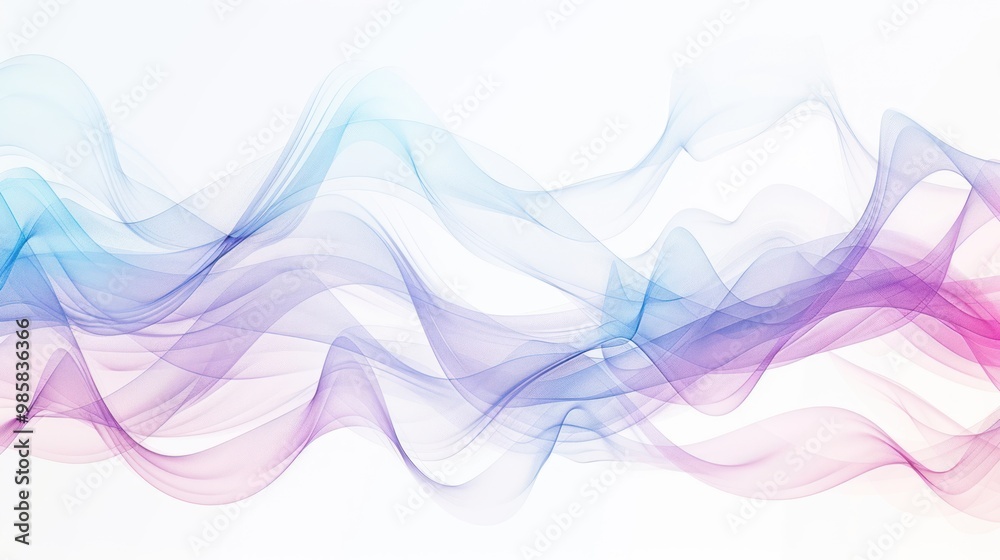 Abstract Wavy Background