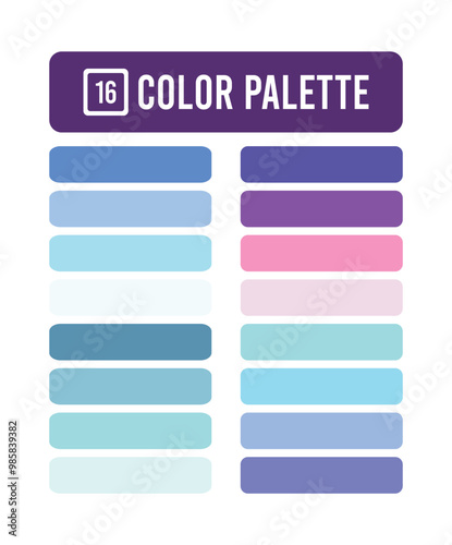 modern color palette