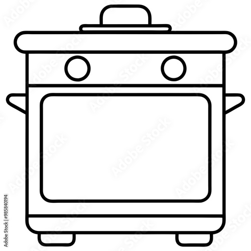 illustration of a board line art vector illustration