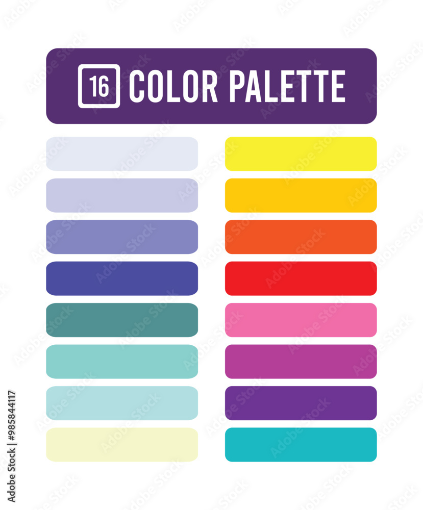 modern color palette modern color palette