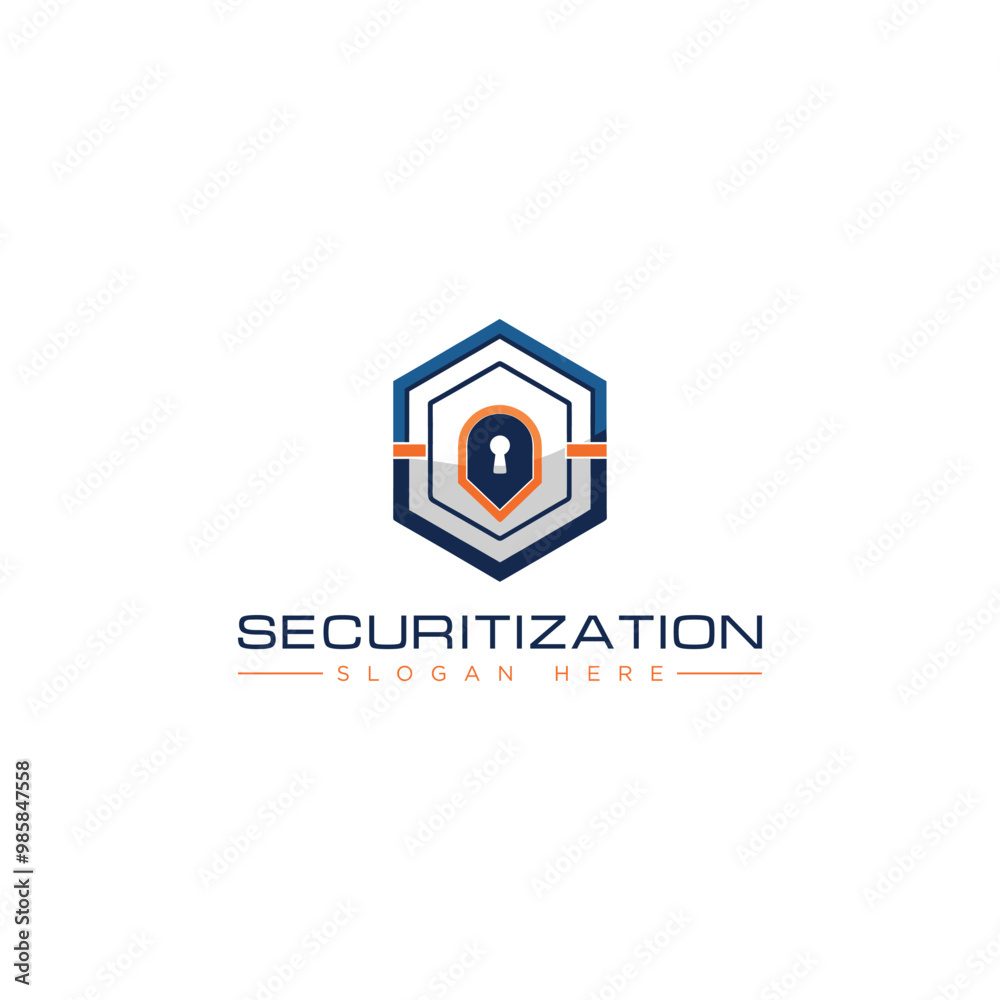 Modern Digital Security Logo Design