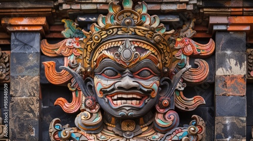 Intricate Balinese Sculpture