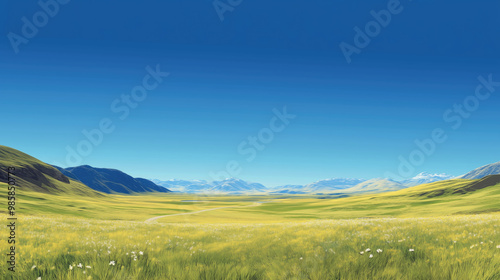 landscape with sky