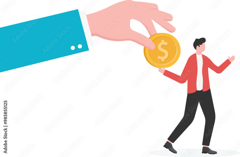 Bribes, giving money from behind, hidden transactions
Bribes, giving money from behind, hidden transactions