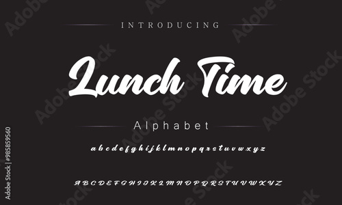 Creative Brush Script Typeface
