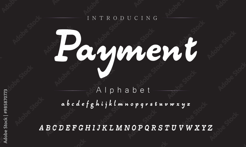 Stylish Brush Font for Modern Graphic Design Stylish Brush Font for Modern Graphic Design